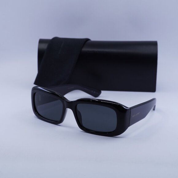 Final Price! Saint Laurent SL809 001 Black/Grey Sunglasses - Picture 4 of 11